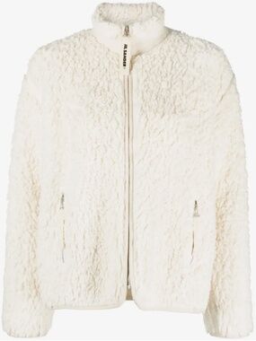 Jil Sander zip-up fleece jacket